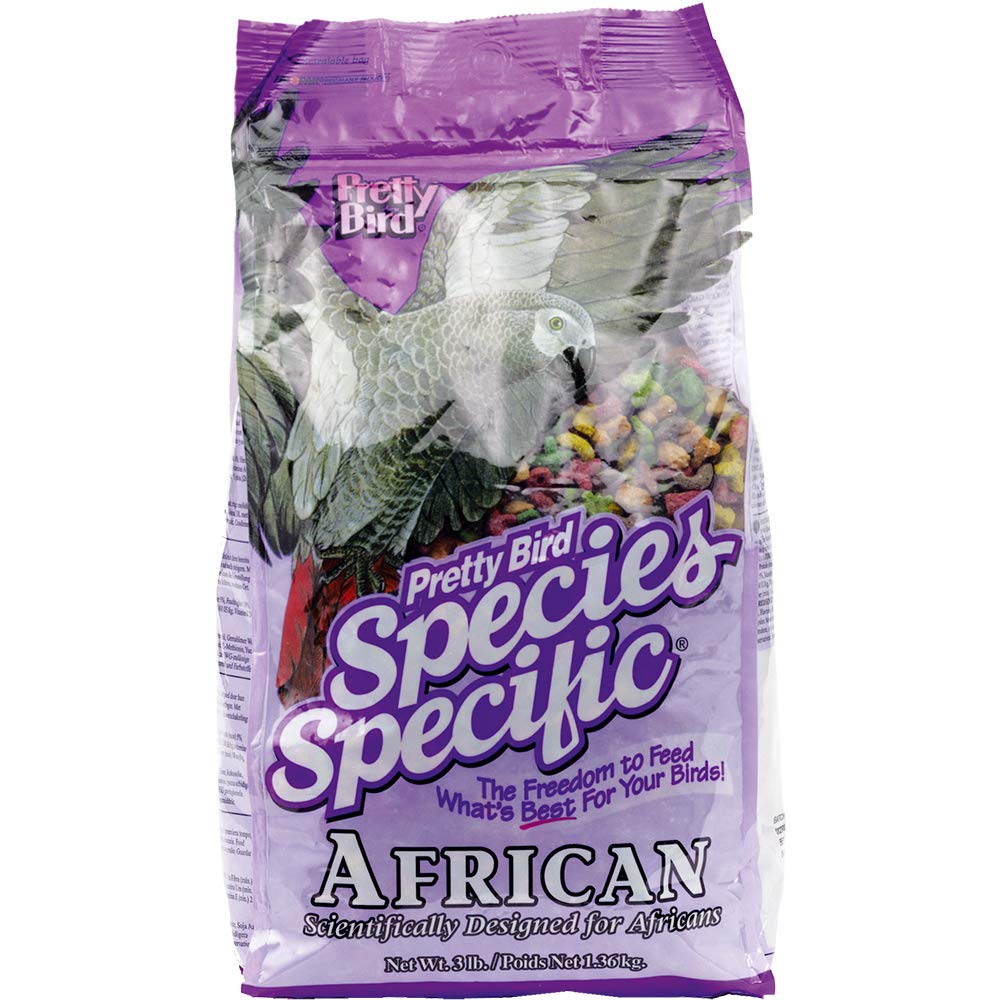 Pretty Bird International BPB73313 bag with fortified formula supports African bird health.