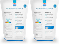 PrettyLitter lightweight litter packaging highlights easy handling
