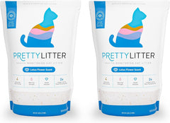 PrettyLitter lotus flower botanicals close-up for fresher air