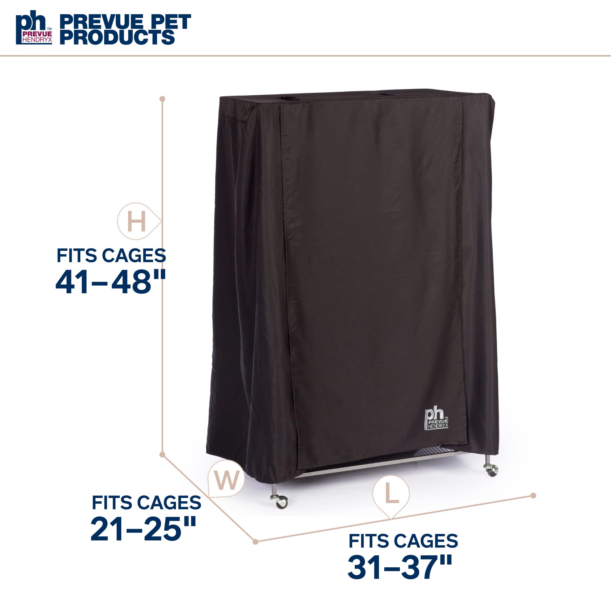Prevue Hendryx Good Night Bird Cage Cover in-use setup shows a cozy nighttime setup.