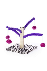 PH Prevue Hendryx Kitty Power Bounce 'n Spring Scratcher plush springs set for interactive bouncing