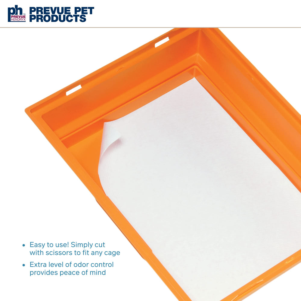 Prevue Hendryx T3 cage liner—easy cleaning and reuse after daily use