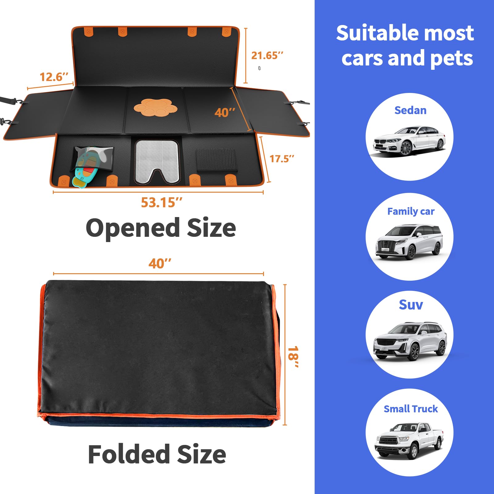 PREWERK easy-installation design makes setup quick with adjustable straps.