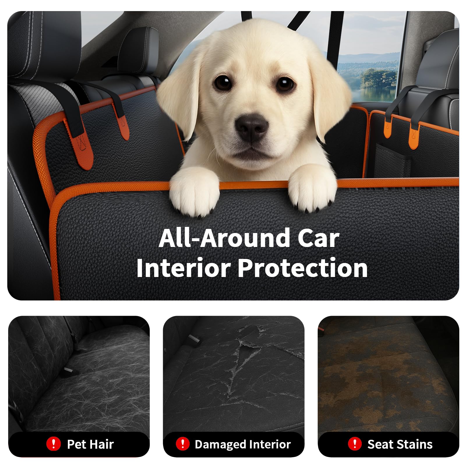PREWERK hard-bottom-support provides sturdy, weight-bearing stability for multiple dogs.