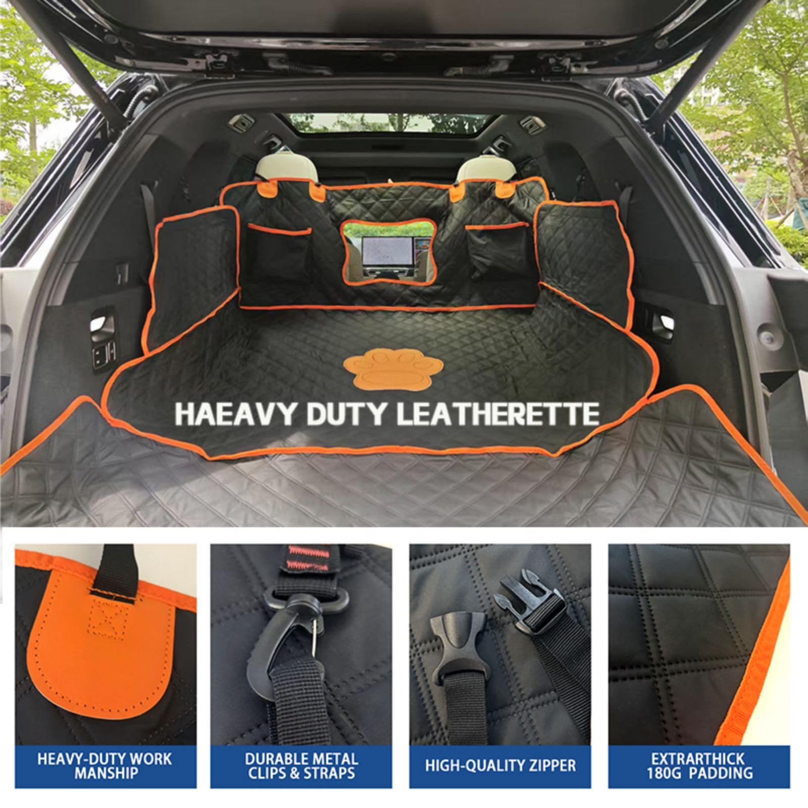 PREWERK anti-slip backing keeps the mat steady on uneven surfaces.