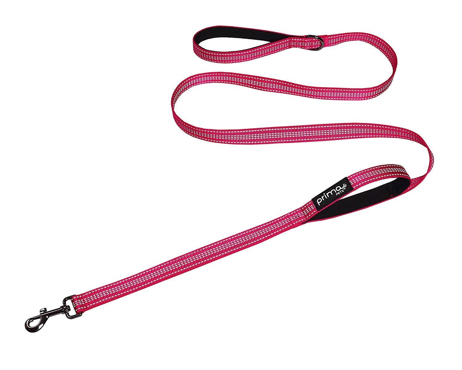 Prima Pets double-handle leash with neoprene padding for comfortable control