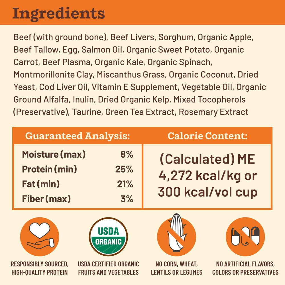 Primal Kibble in the Raw probiotics image emphasizing digestive health support