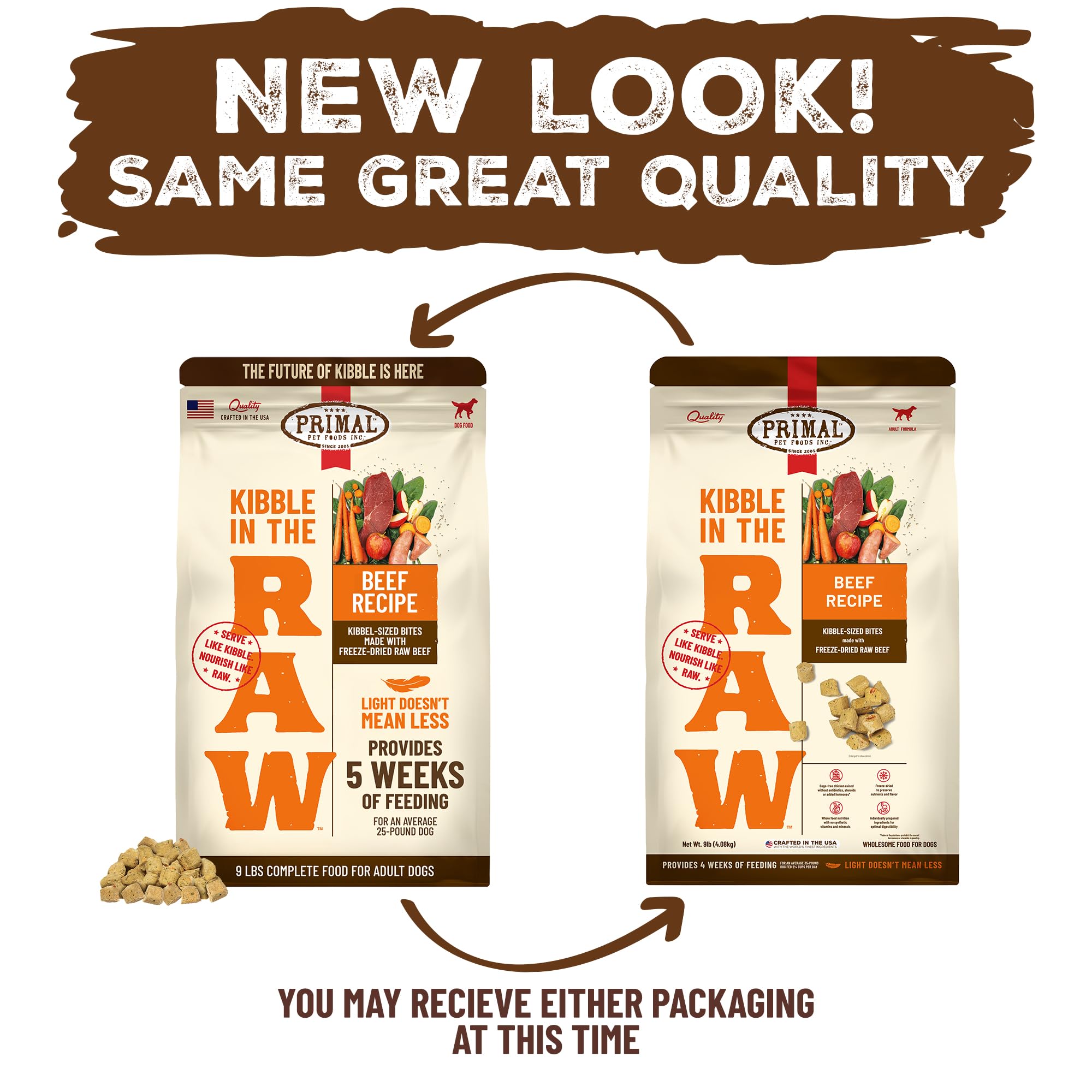 Primal Pet Foods feeding scene tasty nutritious meals pets can enjoy.