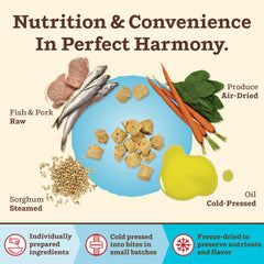 Primal Pet Foods Freeze-dried raw meat close-up highlighting texture.