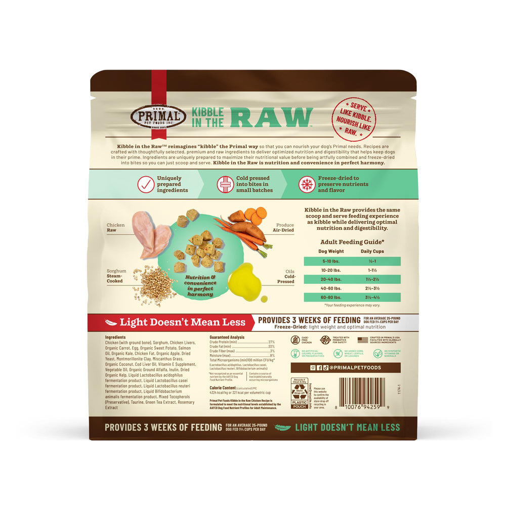 Primal Pet Foods USA-made product packaging and manufacturing pride.