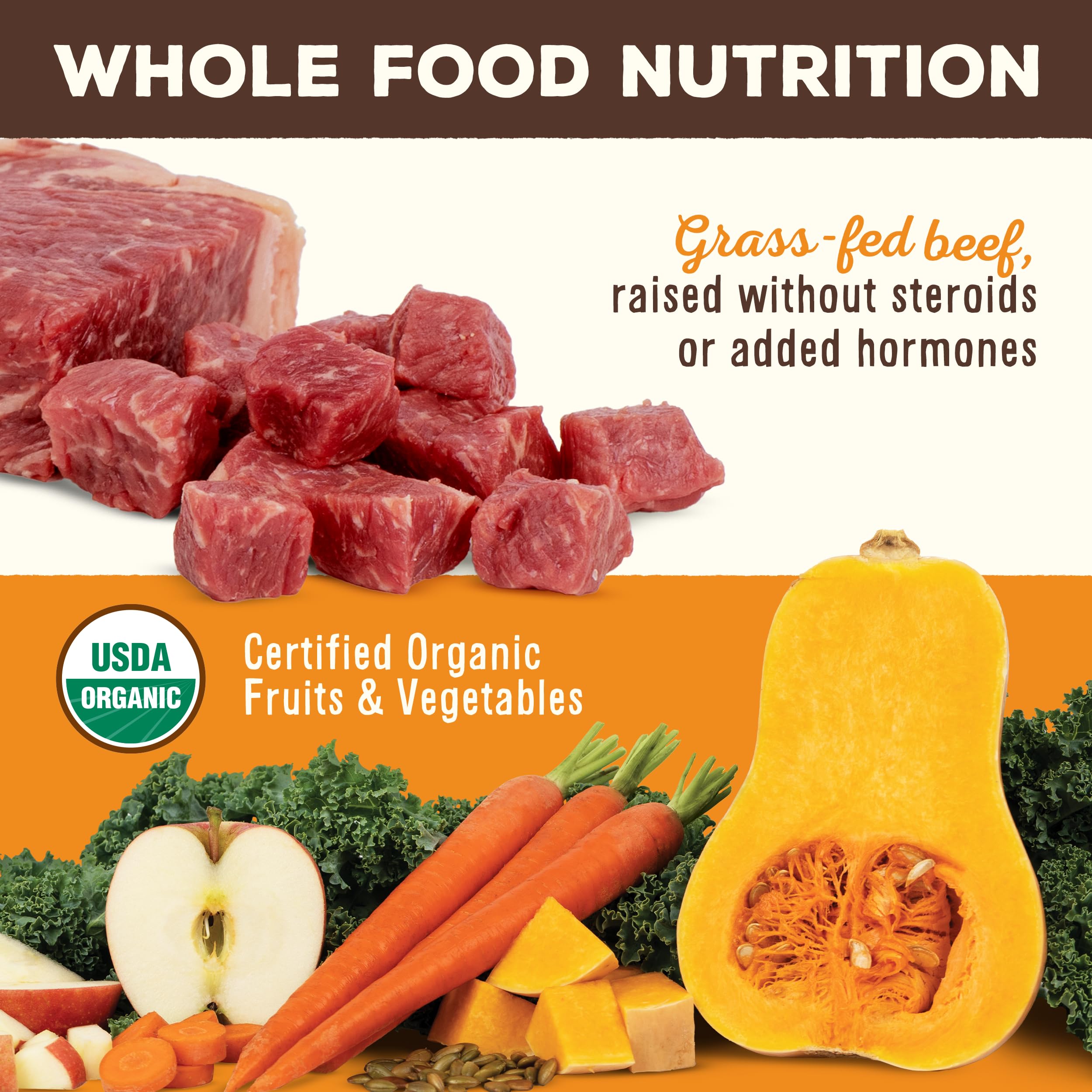 Primal Pet Foods nuggets arranged with portion guidance for easy feeding.