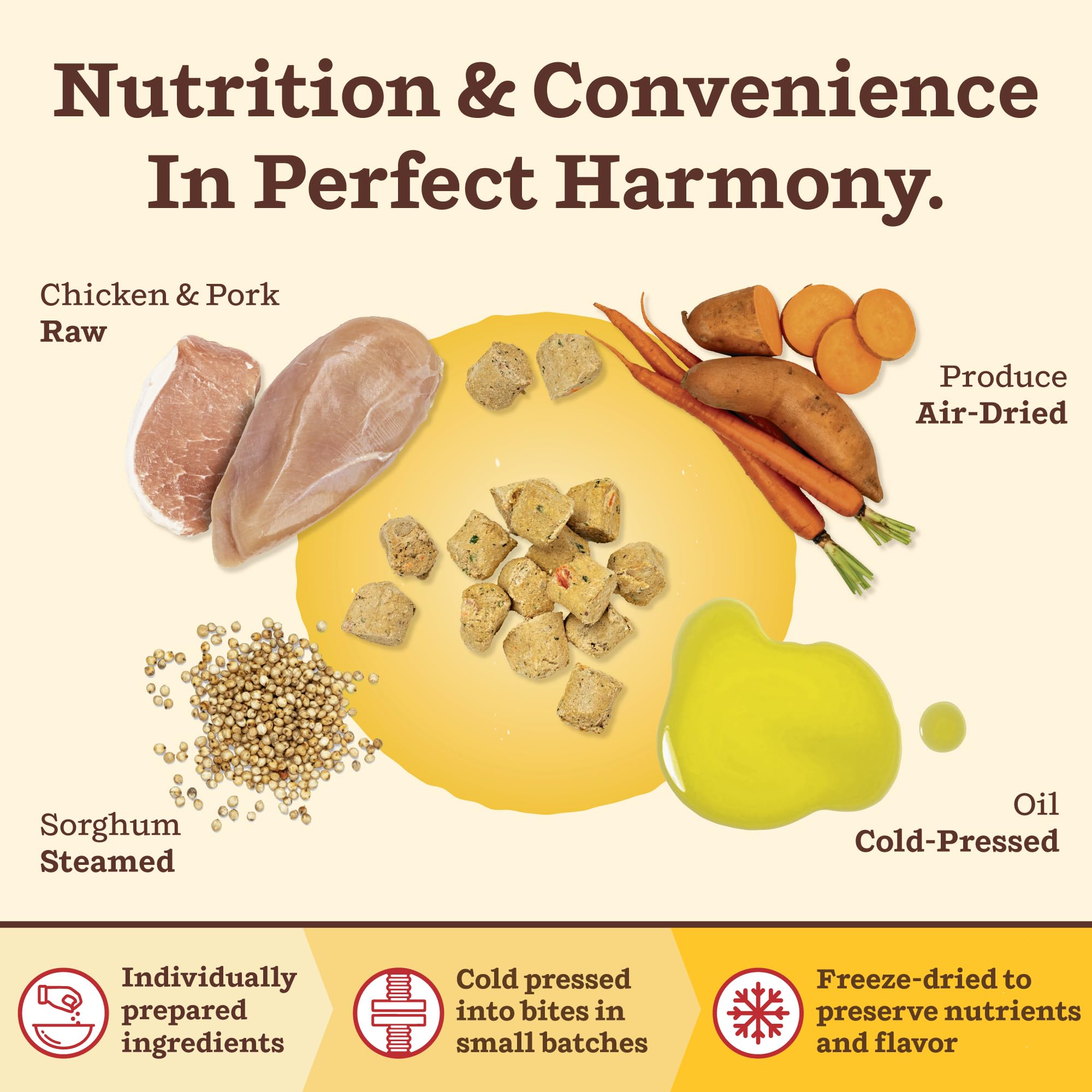 Primal Pet Foods Scoop and Serve image highlighting ready-to-serve convenience.