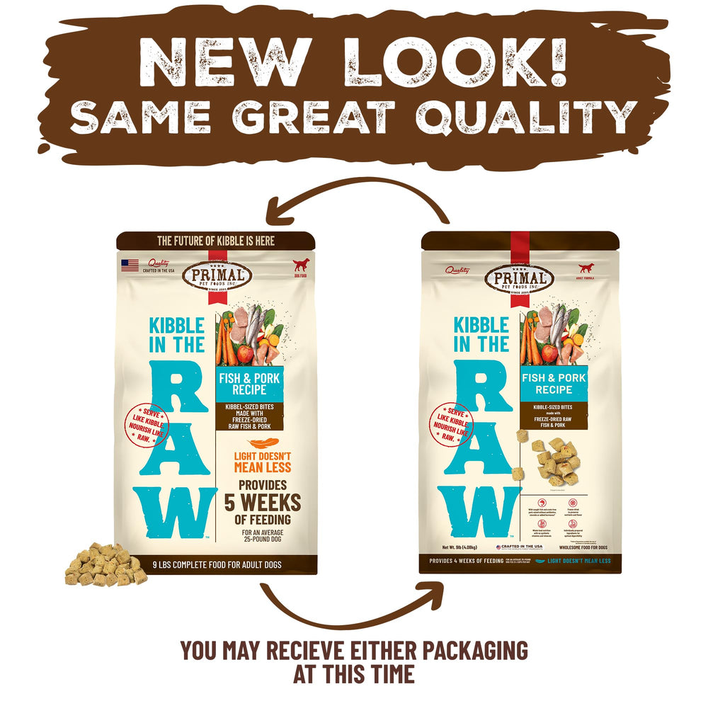 Primal Pet Foods USA-crafted packaging indicating quality and origin.
