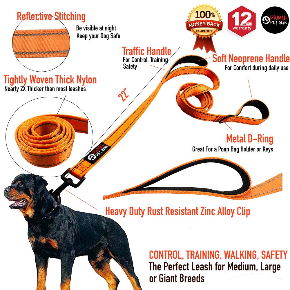 Primal Pet Gear traffic-padded handles for a comfortable grip