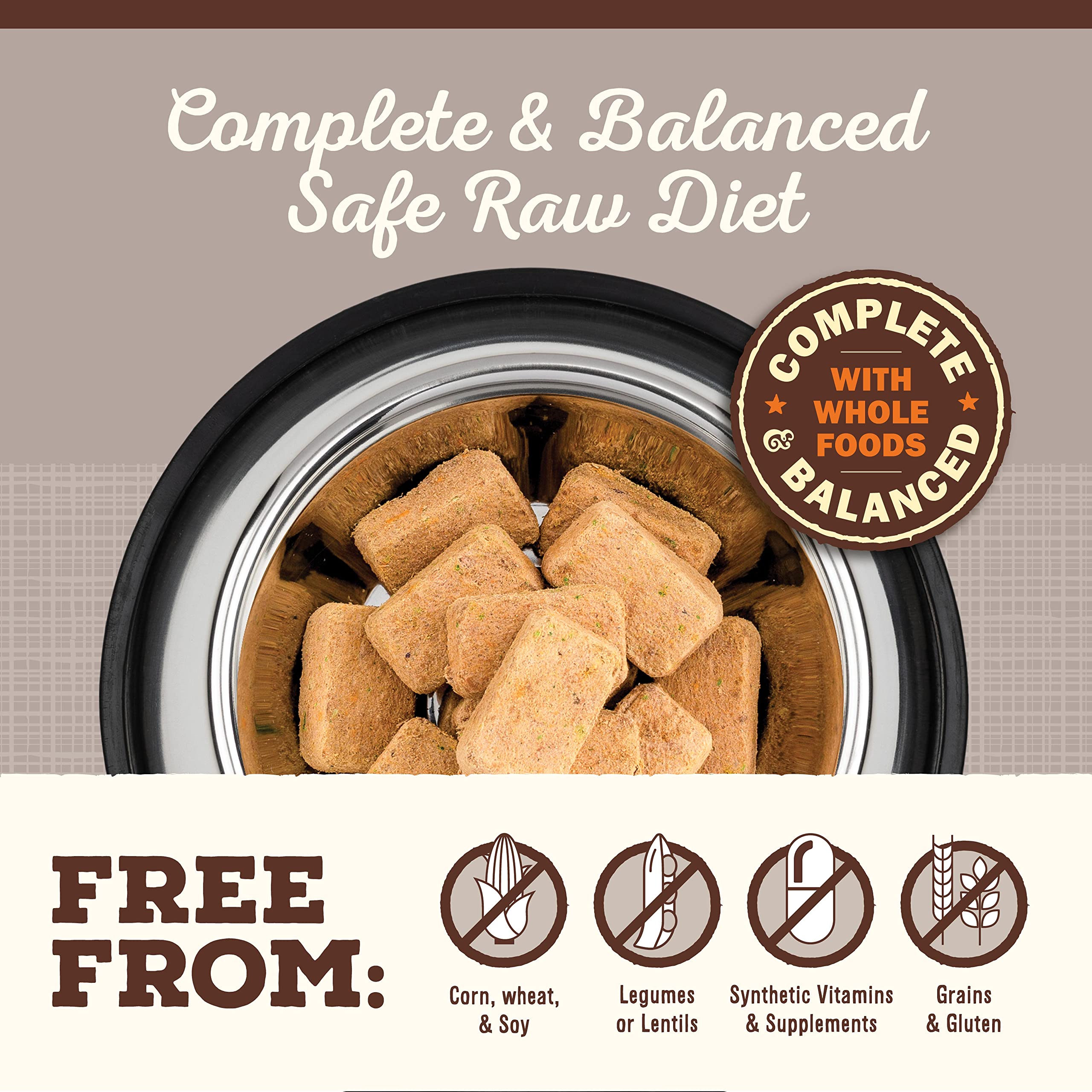 Primal Venison Nuggets grain-free formula supports digestion-friendly nutrition.