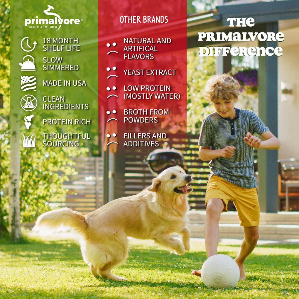 Primalvore organic bones certification demonstrates trusted sourcing and pet-safe nutrition.