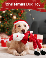 Prime Pets Christmas Santa side view ideal for interactive fetch or tug sessions