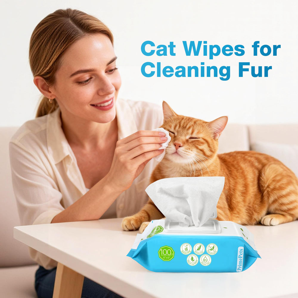 Prime Pets dog wipes for ears keeps ear care simple and mess-free after baths.