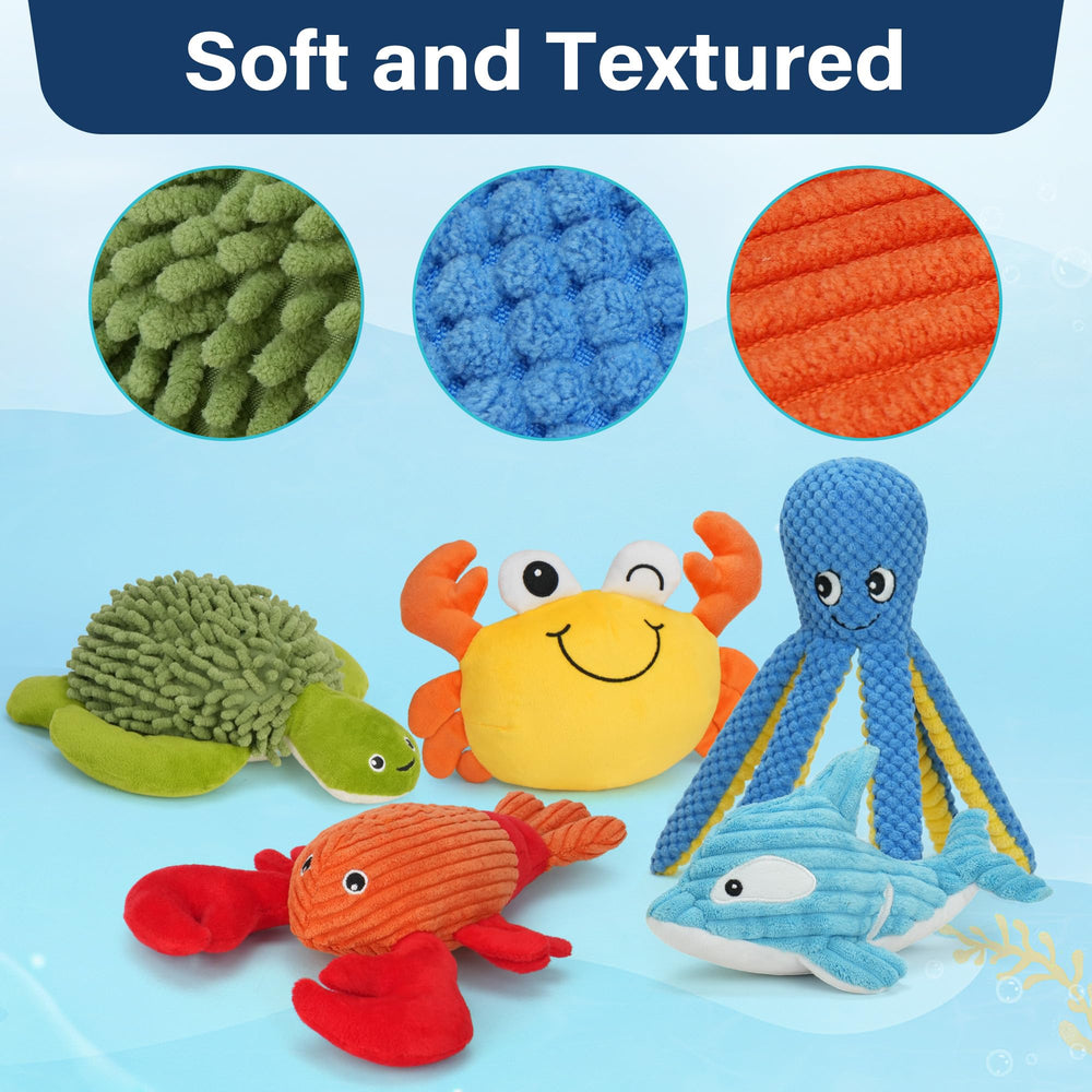 Prime Pets turtle plush toy—green, with textured surface for teeth cleaning.