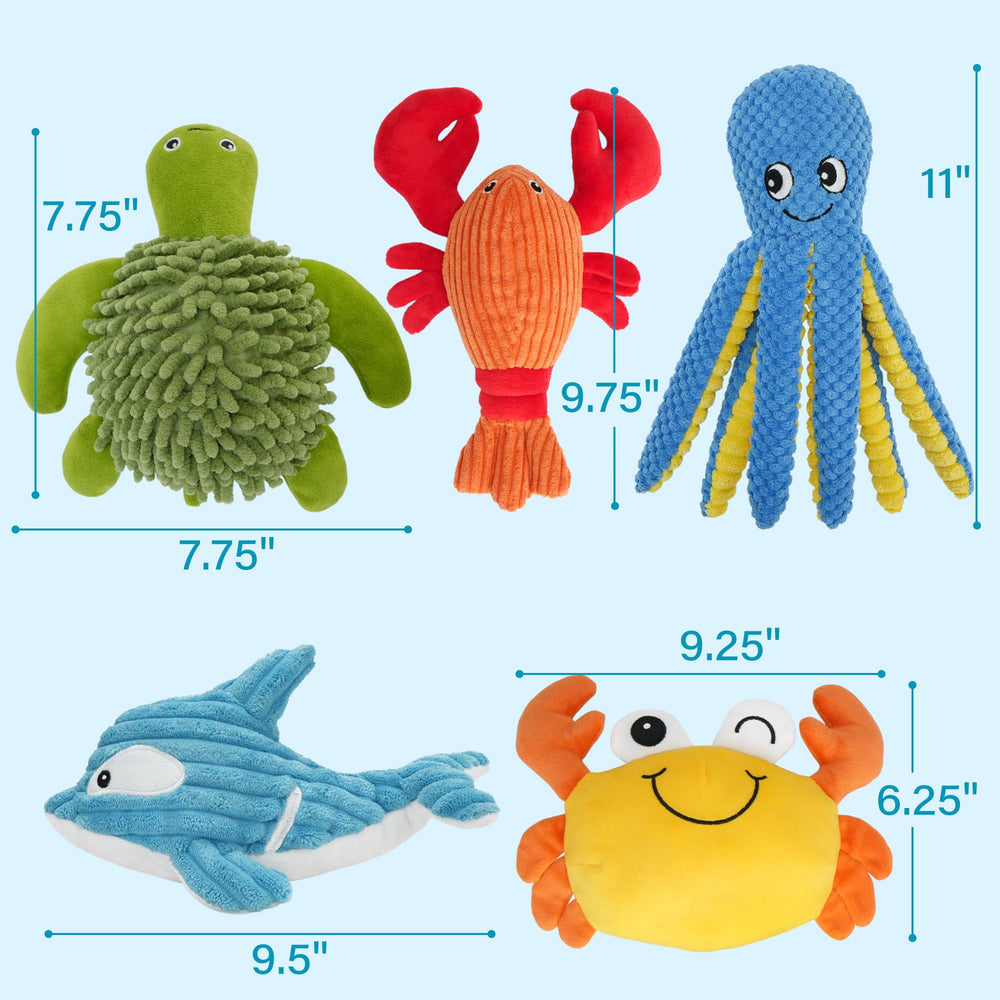 Prime Pets plush toy bundle—5-pack for varied play and gifting.