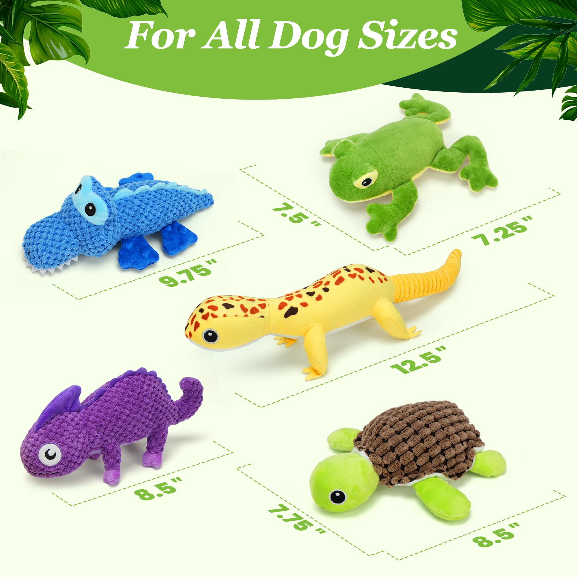 Prime Pets turtle dog toy offering durable play and gentle squeak.