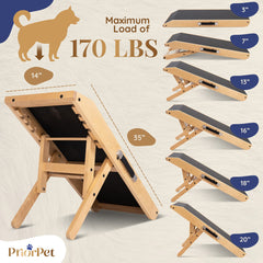 PRIORPET birchwood construction highlights sturdy, durable build for large dogs