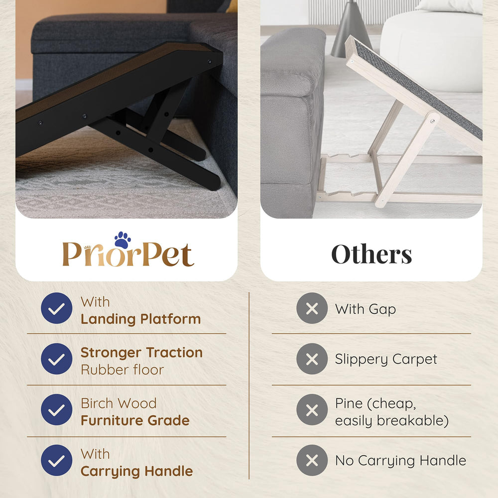 Priorpet ramp carrying handle enables easy transport between rooms