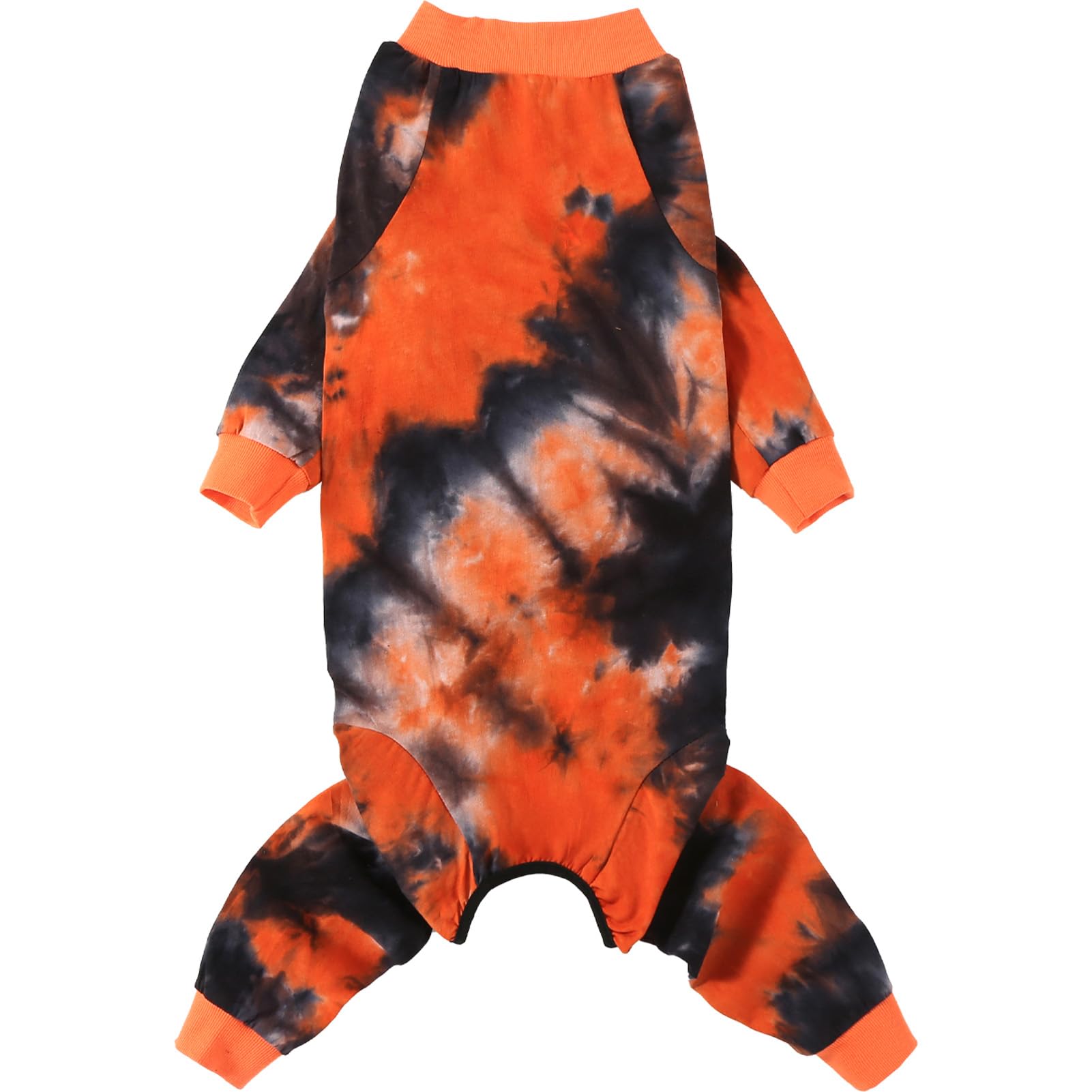 PriPre dog pajamas cotton-texture-closeup reveals breathable fabric for comfort.
