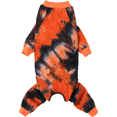 PriPre dog pajamas cotton-texture-closeup reveals breathable fabric for comfort.