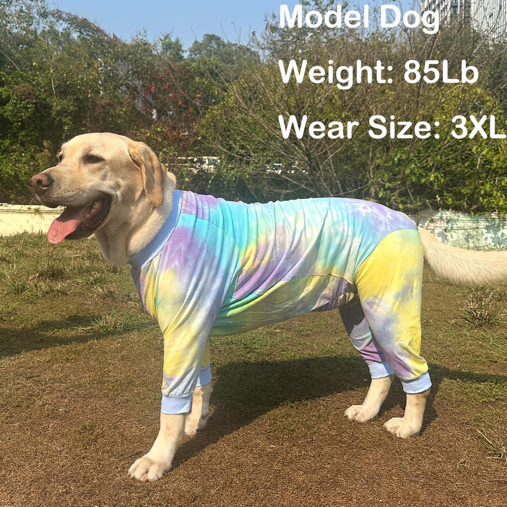 PriPre dog pajama bottom-rubber-band ensures secure wear without constriction