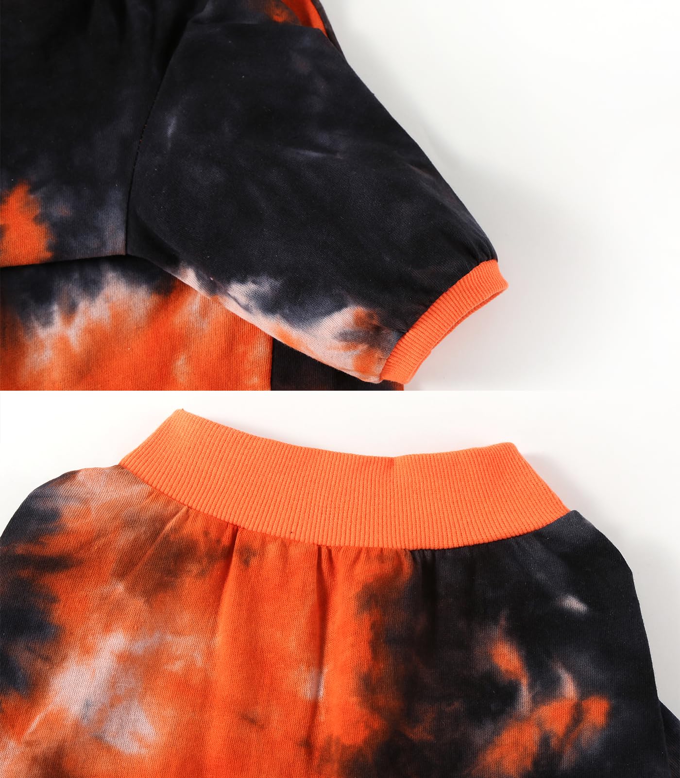 PriPre dog shirt easy-on-off design demonstrated on resting pup