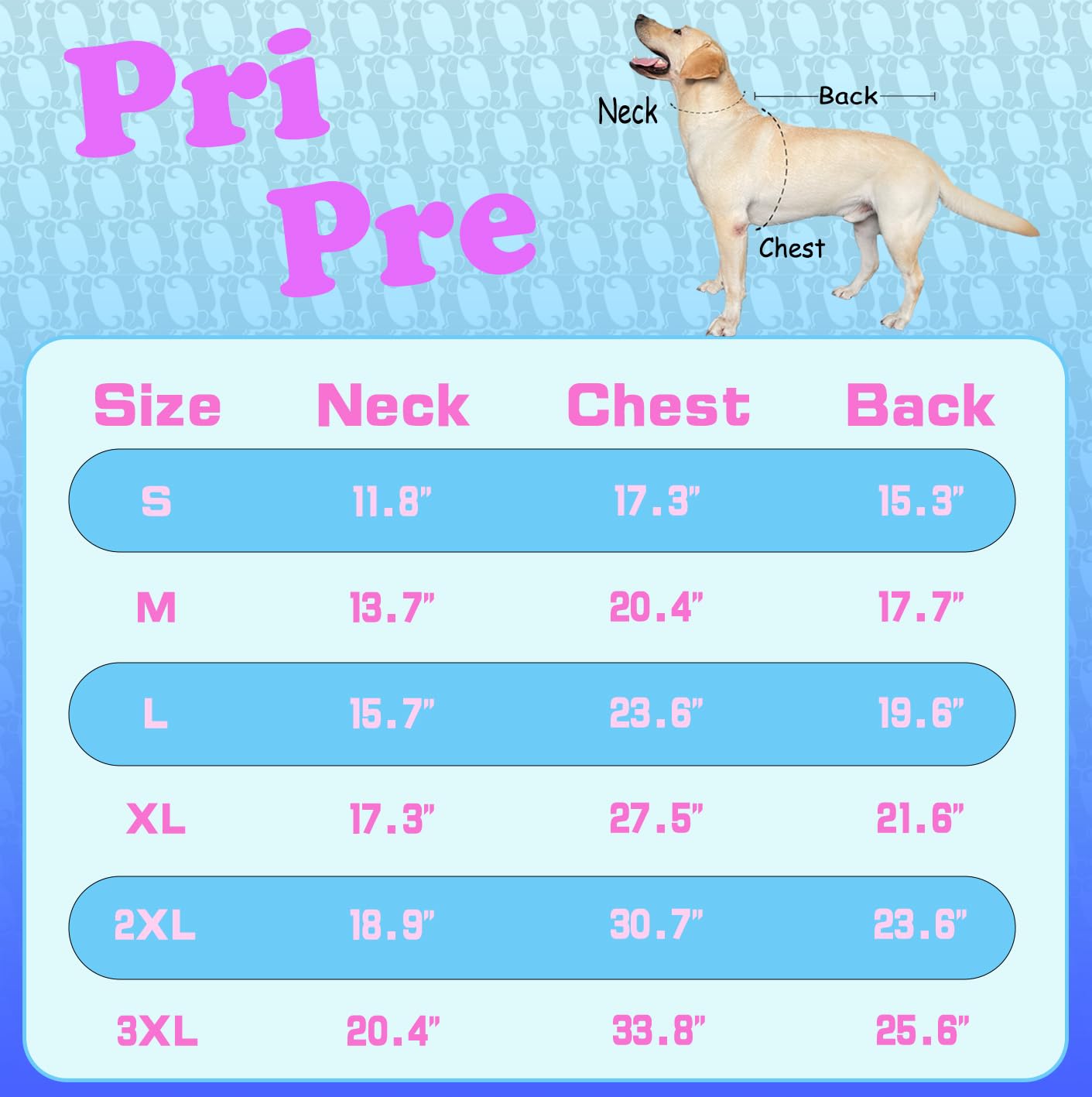 PriPre dog shirt soft breathable fabric with tie-dye pattern on dog model