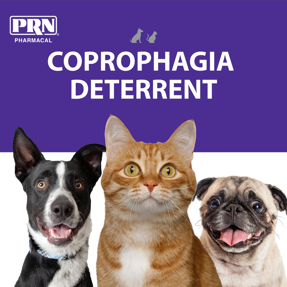 PRN CoproBan packaging close-up notes veterinary recommended use
