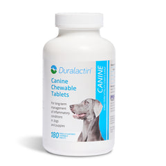 PRN Duralactin dog chews vanilla flavor – supports joint comfort for dogs.