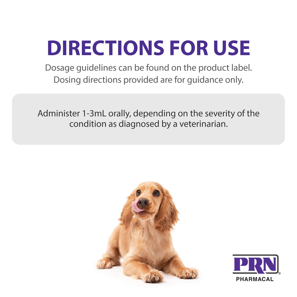 PRN Pharmacal Calsorb label information indicating usage and dosage.
