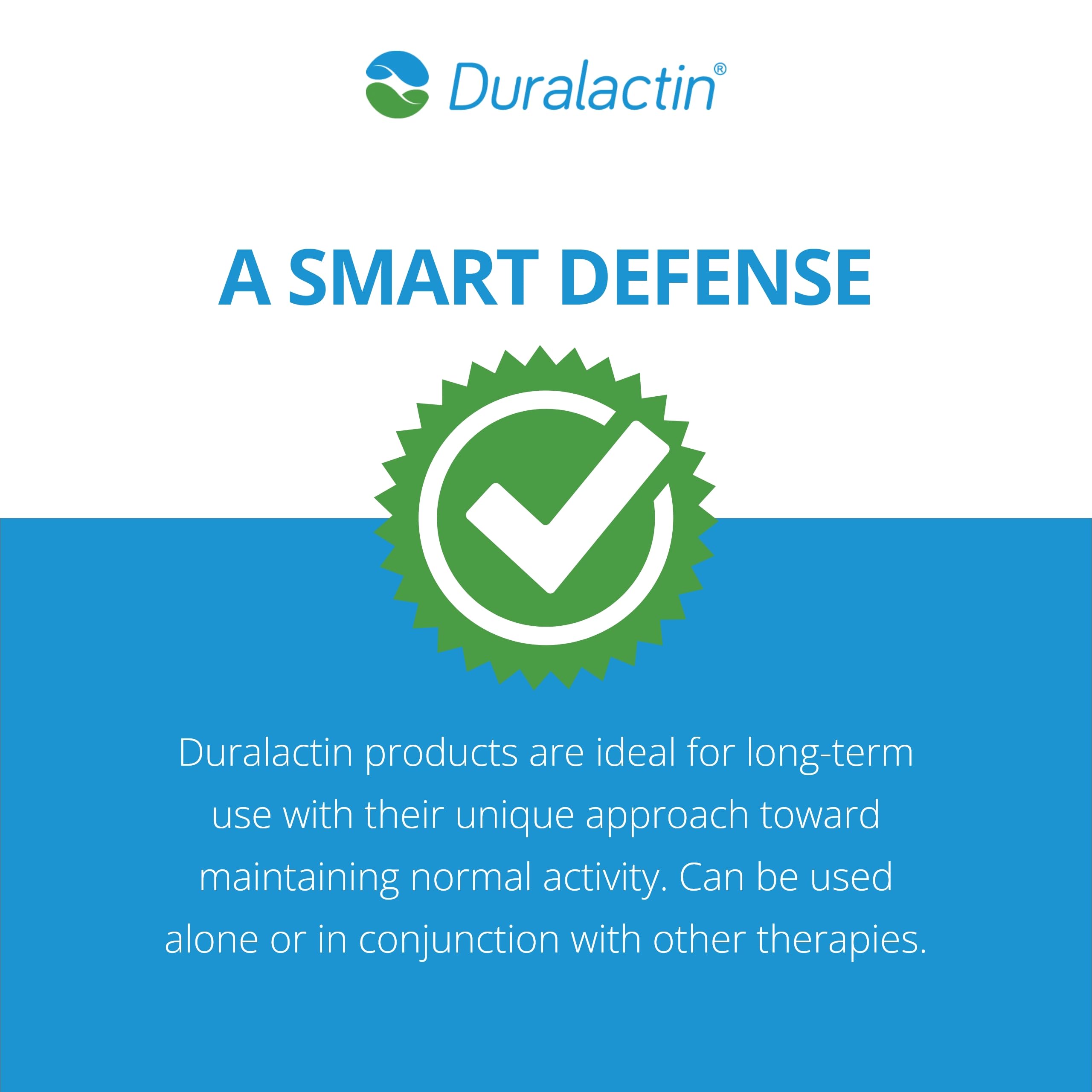 PRN Pharmacal Duralactin packaging with brand heritage since 1978