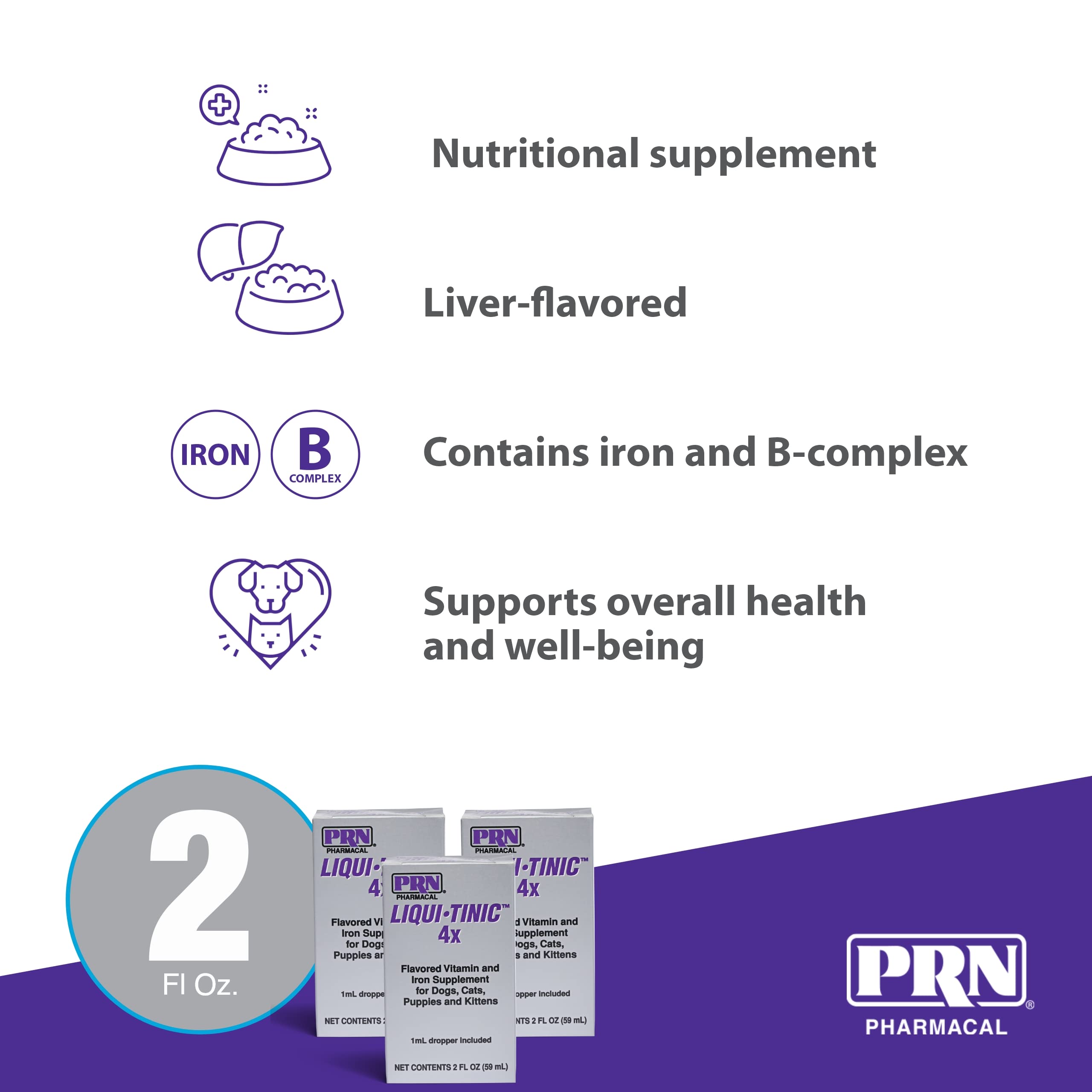 Puppies and kittens benefit from PRN Liqui-Tinic