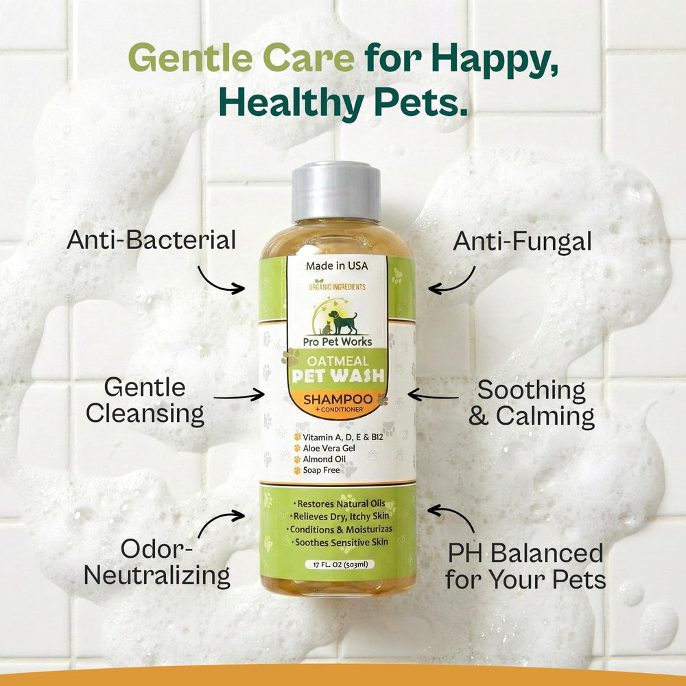 Pro Pet Works deshedding action helps manage undercoat while keeping moisture