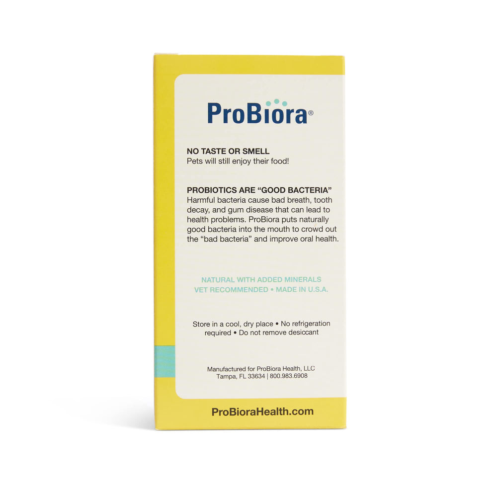 Probiora for Cats tasteless-odorless formula keeps meals smelling normal during feeding.