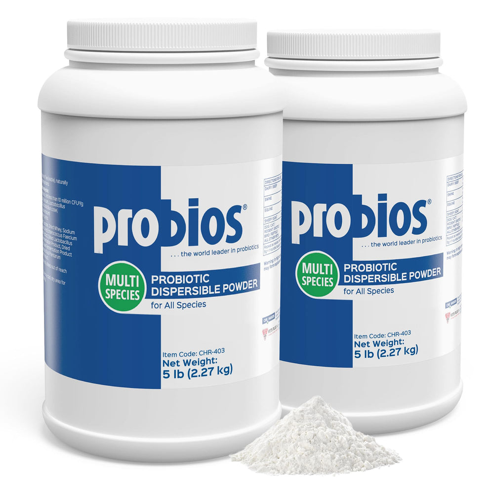 Probios digestive-support probiotic powder bottle supports gut health