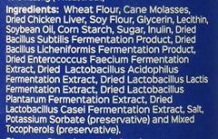 Probios for Dogs Soft Chews ingredients label crops up, emphasizing multi-strain probiotic and prebiotic blend.