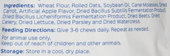 Probios Horse Treats in a feeding bowl ready for daily digestion support.