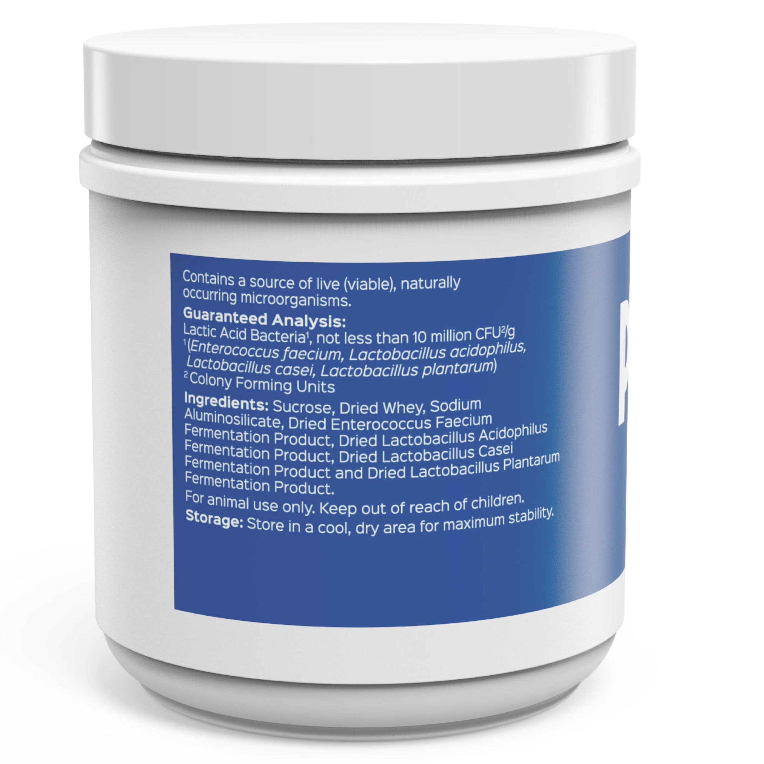Probios probiotic mix blended into horse feed for digestive balance.