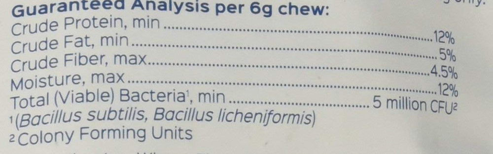 Probios probiotic horse treats close-up highlighting apple flavor