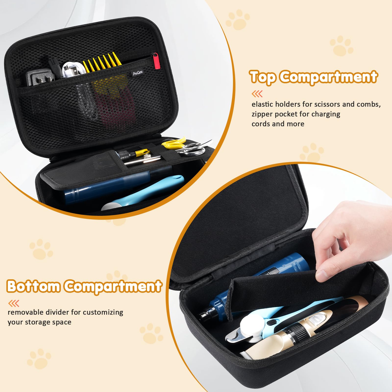ProCase hard EVA material image shows waterproof, shockproof protection for tools.