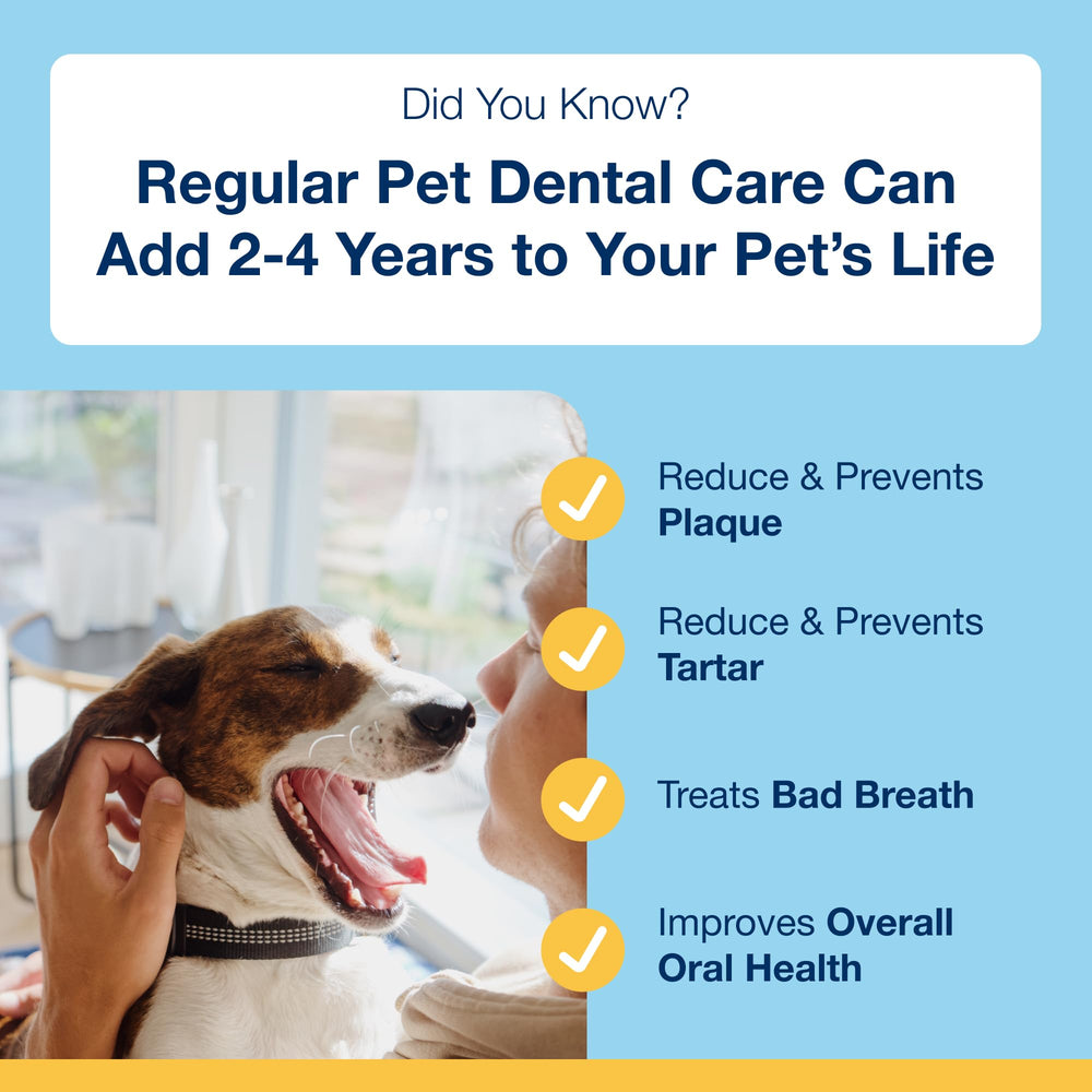 ProDen PlaqueOff label view: VOHC-approved dental care for dogs.
