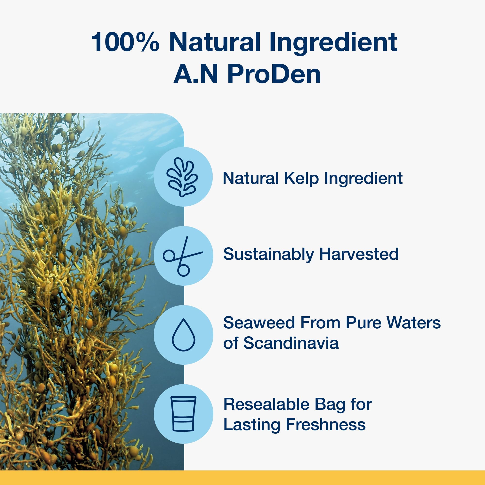 ProDen PlaqueOff System provides 108.7 kcal per treat for energy-aware dog owners.
