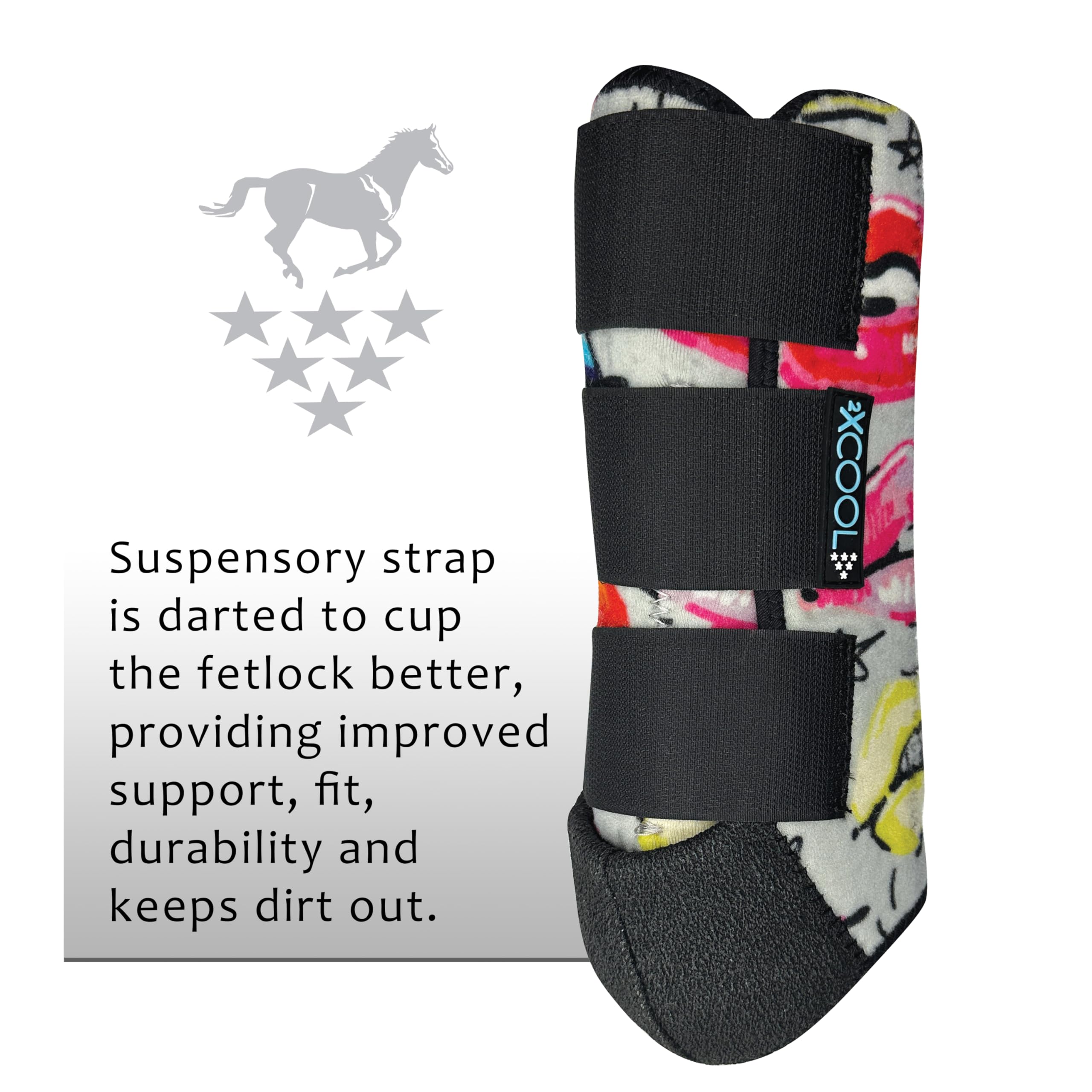 Professional's Choice 2XCool boot drying and cooling during turnout and ride