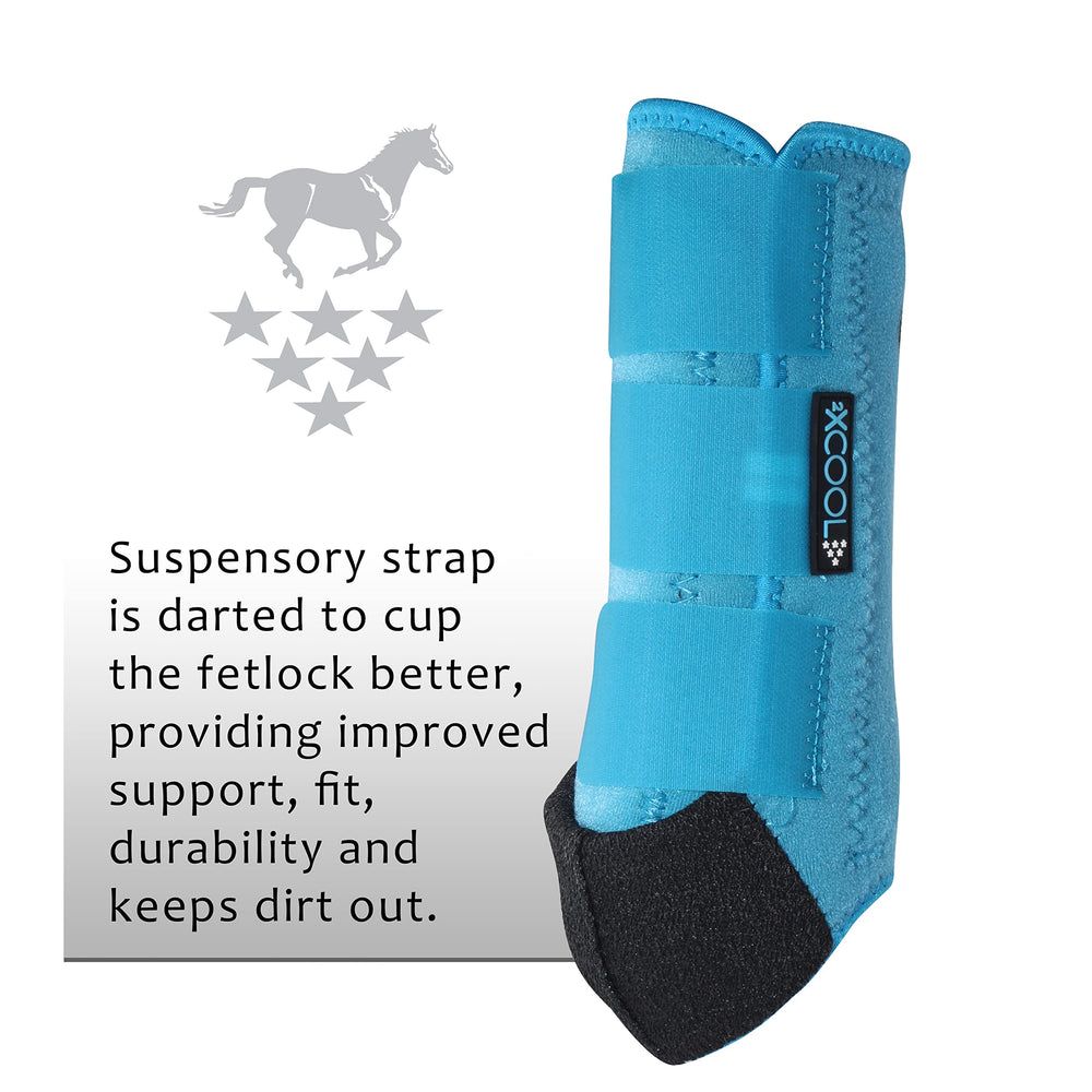 Professional's Choice 2XCool boot Pacific Blue 2-pack in packaging or display