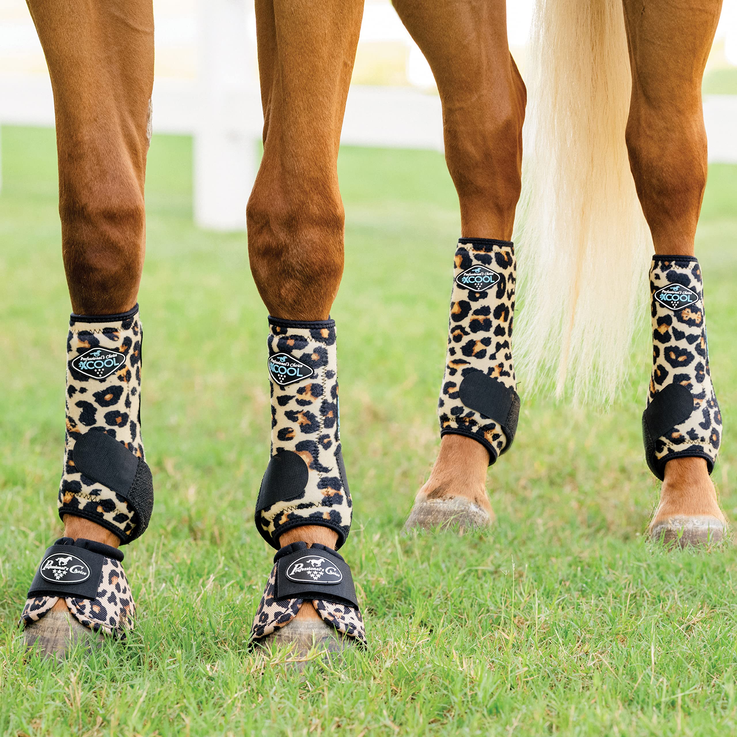 Professional's Choice 2XCool boot side view showcases 4-way stretch and comfortable fit for movement.
